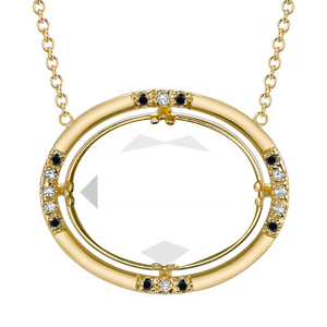 Oval Landscape Necklace (custom)