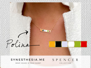 Polina "in Color" Synesthesia Necklace